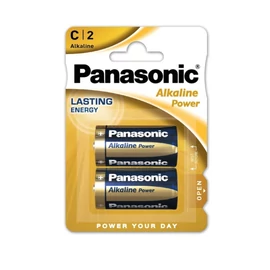 PANASONIC 1,5 V baby tartós alkáli elem