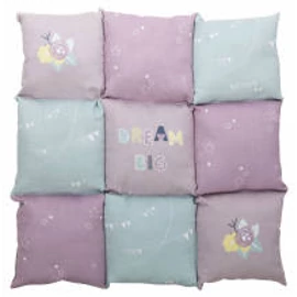 Trixie Junior Patchwork Cushion - pecsvörk párna (világos lila,menta,pink) kölyök kutyák részére (60x60cm)