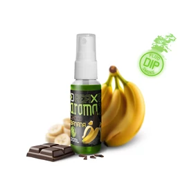 Delphin AromaX/30ml dip spray - Csokoládé-Banán/fluo zöld