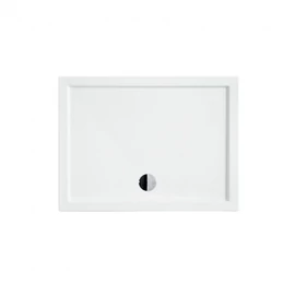 OSKAR12090 Oskar szögletes akril zuhanytálca 120x90x5,5 cm alacsony kialakítás