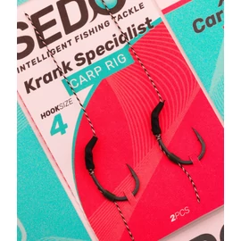 SEDO Krank Specialist Előkötött Bojlis horog előke