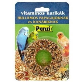 Panzi Birdy Ring - kiegészítő eleség (mézeskarika) hullámos papagájok és Kanárik részére (60g) 10 db-os kiszerelés!