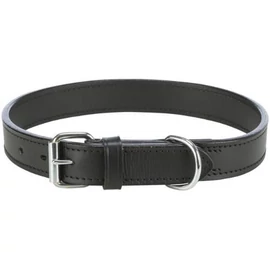 KT25.Trixie Active Collar - bőr nyakörv (fekete) kutyák részére (XL)47-54cm/25mm