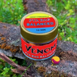 Feedermánia Venom PVA Bag Balanced Boilies - Sweet Pineapple 10mm