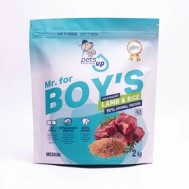 PETSUP MR. for Boys - 2kg - bárányos kutyatáp fiú kutyáknak