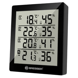 Bresser Temeo Hygro Quadro Weather Station, black