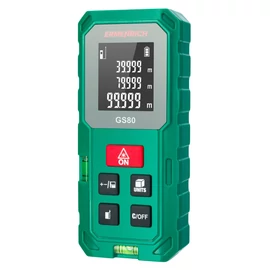 Ermenrich 80m lézeres távolságmérő pitagorasz funkcióval Reel GS80