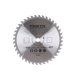 FESTA 400x30x2,8mm / 40T fűrésztárcsa fához