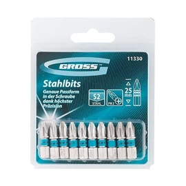 GROSS PH2x25mm 10db professional bitkészlet