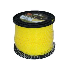 Import 216m 2.7mm fűkasza damil zöld/ sárga vegyes kör profil kopásálló
