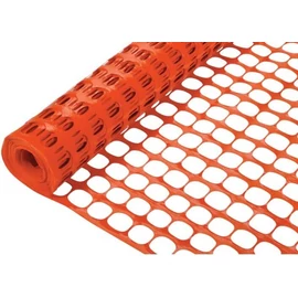 Linea 1,2x50m 140gr/m2 80x 4,5 mm narancs építőipari védőháló MASNET 14
