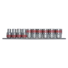 MTX 10-22mm 1/2" hatlapfejű 10db-os dugókulcs készlet