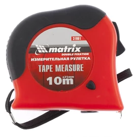 MTX 10mx25mm mérőszalag gumírozott