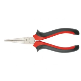 MTX 160mm "Nickel" kúpos kerek orrfogó kétkomponensű markolat