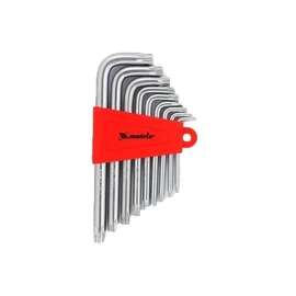 MTX 9 részes hosszított Torx fényes hosszú kulcsszett T10-T50 CrV