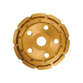 MTX fazékkorong 125mm M14 gyémánt betoncsiszoló kétsoros simító szegmens