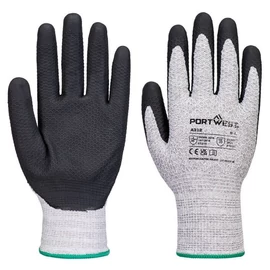 PortWest bélelt mártott nitril kesztyű S Diamind Knit Grip 13
