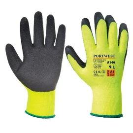 PortWest XL 10 téli mártott latex védőkesztyű A140