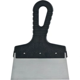 SIBRTEH 150mm spatulya rozsdamentes, műanyag nyéllel