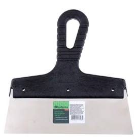 SIBRTEH 250mm spatulya rozsdamentes, műanyag nyéllel