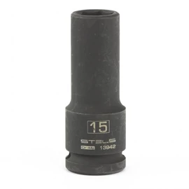 STELS 15x78mm 1/2" HEX hosszított gépi dugókulcs professional