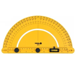 Vorel 250mm szögmérő vízmértékkel ABS