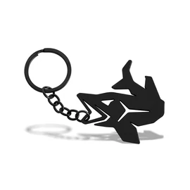Sörnyitós kulcstartó Delphin PIKENER - fekete
