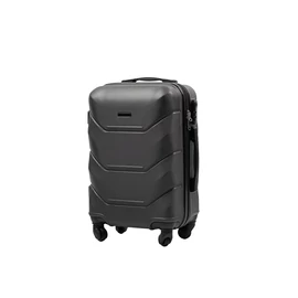 TraveLux Max kabinbőrönd keményfedeles levehető kerékkel 50x40x20 cm fekete