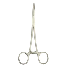 NEVIS Horogkiszedő csipesz 15cm hajlított (3107)