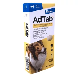 AdTab rágótabletta kutyák részére 22-45 kg