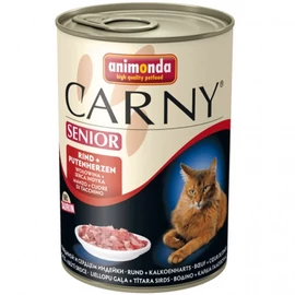 Animonda Cat Carny Senior, marha és pulykaszív 400 g