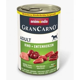 Animonda GranCarno Adult konzerv, marha és kacsaszív 400 g