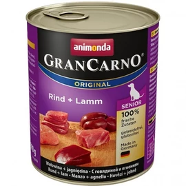 Animonda GranCarno Senior konzerv, marhahús és bárány 400 g