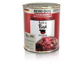 Bewi-Dog konzerv színhús marhahúsban gazdag 800 g