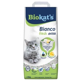 Biokat's Bianco Fresh Extra aktív szénnel 8 kg