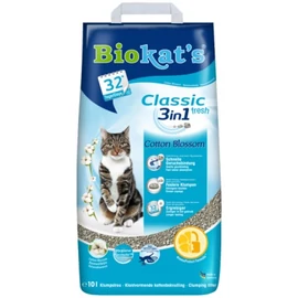 Biokat's Classic Fresh 3in1 Cotton Blossom alom 10 l
