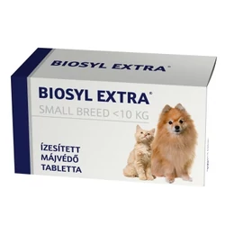 Biosyl Extra ízesített májvédő tabletta - Small Breed 30 tabletta