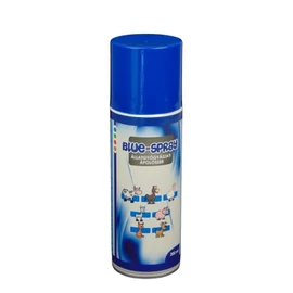 Blue spray