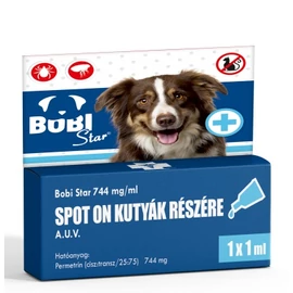BOBI STAR SPOT-ON 744 MG/ML KUTYA 1 db