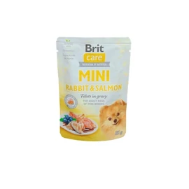 Brit Care Mini Fillets in Gravy - Rabbit & Salmon 85 g