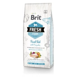 Brit Fresh Adult Large Dogs Muscles & Joints - Hal és sütőtök 2.5 kg