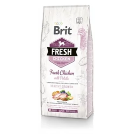 Brit Fresh Puppies & Junior Dogs Healthy Growth - Csirke és burgonya 2.5 kg