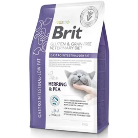 Brit Veterinary Diet Gastrointestinal alacsony zsírtartalmú táp macskáknak 2 kg