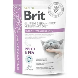 Brit Veterinary Diet ultra-hipoallergén táp macskáknak 400 g