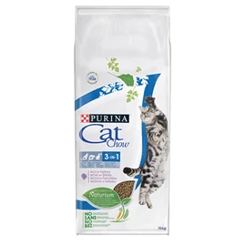 Cat Chow Adult 3in1 Pulykával 15 kg