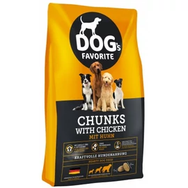 Dog’s Favorite Chunks with Chicken 15 kg