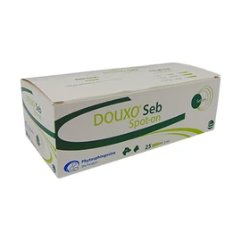 Douxo Seb Spot-On kutyáknak és macskáknak 25 x 2 ml