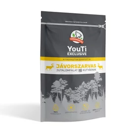 Farkaskonyha YouTi Exclusive jutalomfalat jávorszarvasos ízesítésben 50 g