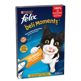 Felix Deli Moments jutalomfalat macskáknak - csirkés  4 x 10 g