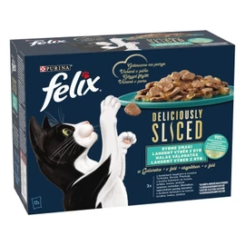 Felix Deliciously Sliced halas válogatás aszpikban 12 x 80 g
